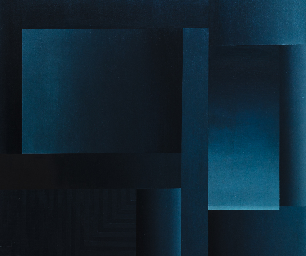 Abstract in Blue