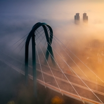 The city is waking up